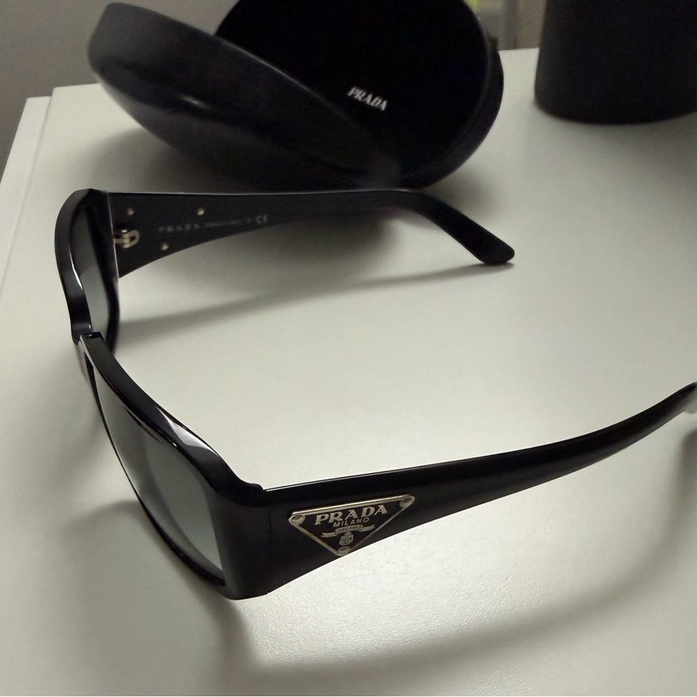 Prada Glossy Black Sunglasses
